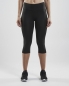 Preview: Craft Rush Capri Laufpant 3/4 Damen - Schwarz